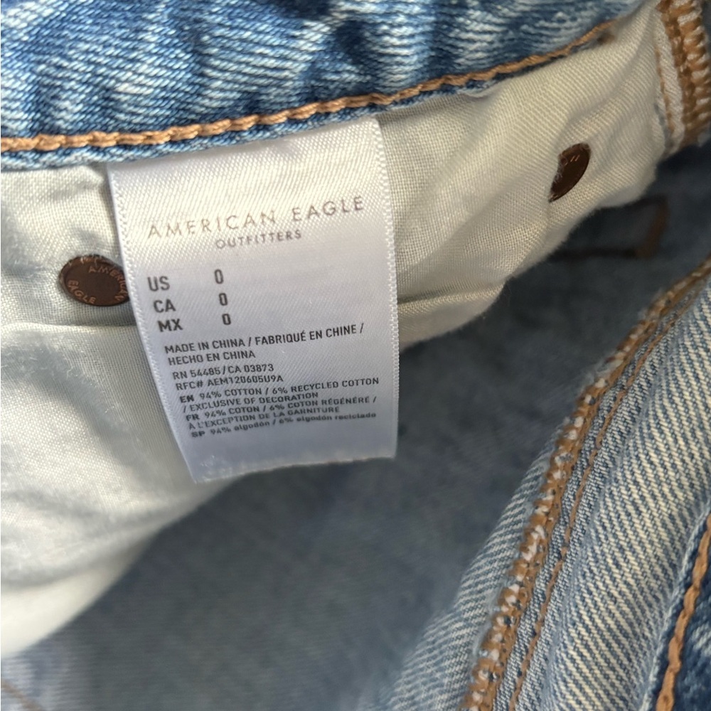 American Eagle Outfitters Light Blue Denim